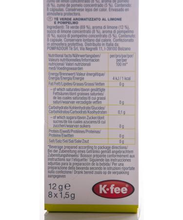  Tealounge Tealounge 402 Teapot with 3 x 8 capsules Gold Green - Buy Online on GoSupps.com