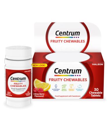 Centrum Advance Multivitamin & Mineral Tablets 24 essential nutrients including Vitamin D Complete Multivitamin Tablets 30 tablets - Buy Online on GoSupps.com
