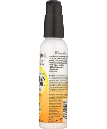 Original Sprout 4 oz Tahitian Hair Oil - Nourishing and Hydrating Formula - Buy Online on GoSupps.com