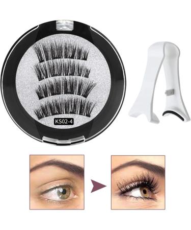 Magnetic Eyelashes With Tweezers - Natural Long Lasting False Eyelash 3D Cat Eye Magnetic Lashes Kit Lightweight & Sweatproof False Eyelashes No Glue Needed Easy To Wear And Reusable - Buy Online on GoSupps.com