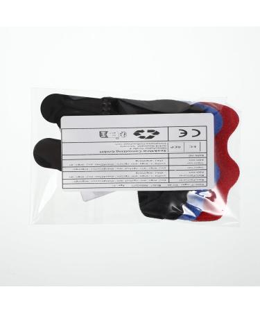 Altcompluser Finger Rail Support Set - 3-Piece Stabilizer for Broken Fingers Arthritis & Tendinitis | Black/Blue/Red - Buy Online on GoSupps.com