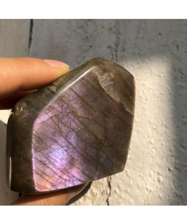 190g Natural Purple Labradorite Freeform Crystal Gemstone SpecimenReiki Stone Crystal Reiki - Buy Online on GoSupps.com