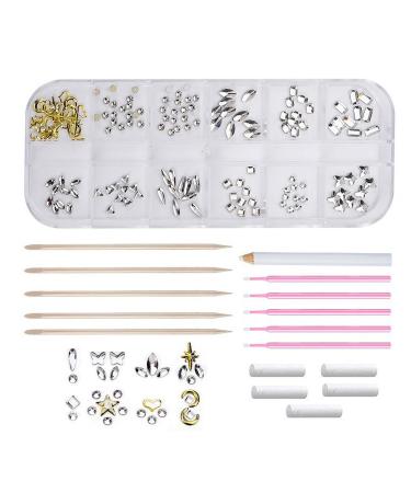 Tooth Jewelry - Reflective Tooth Crystal - Dental Calculus Kit DIY Fashion Crystal Tooth Jewelry Kit Professional Tooth Jewelry Kit