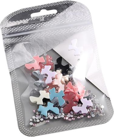 Versatile Nail Art Supplies 1Bag Tie Kit DIY Nail Art Decoration For Nail Decor Nail Decorations For Nail Art K L - Buy Online on GoSupps.com