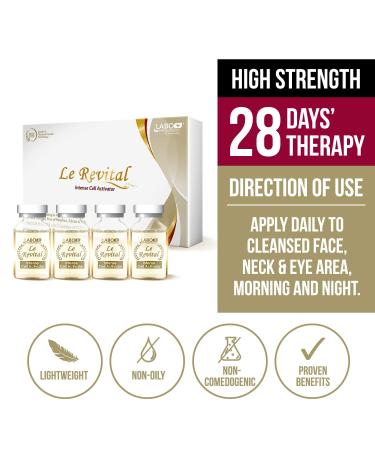 Le Revital 98% Nano Placenta Extract Serum - Anti-Aging Hydrating Essence from Japan - Reduce Wrinkles Non-Greasy Formula - Buy Online on GoSupps.com