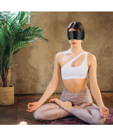 Satin Sleep Mask White - Smooth Blindfold for Better Sleep - 1 Count - Buy Online on GoSupps.com