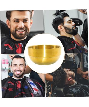 Doitool 2-Pack Stainless Steel Foam Dishwashing Razor Soap Shells - Golden 9x9x4.9cm - Ideal for Shaving & Kitchen Use - Buy Online on GoSupps.com