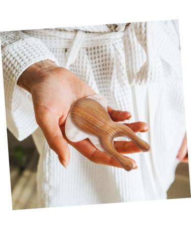 Plafope Green Sandalwood Comb | Portable Hair & Head Massage Device | Relaxing Massage Accessories - Buy Online on GoSupps.com