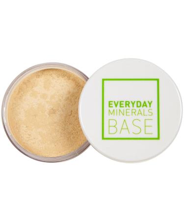 Everyday Minerals | Golden Light 2W Jojoba Base Mineral Loose Powder Foundation |100% Vegan | Cruelty Free | Natural Mineral Makeup | Warm Undertones | Full Coverage | Dry Skin Type