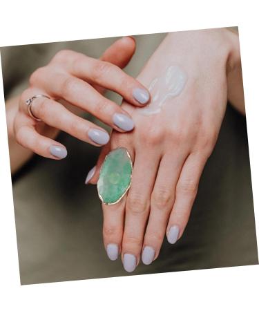 6 pi ces Palette Nail Art R sine pour M lange Ongles Plateau Cosm tique Multifonctionnel pour Peinture et Design Pratique Porter Au Doigt - Buy Online on GoSupps.com