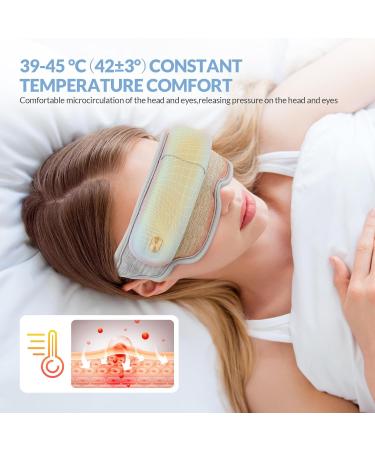 Rechargeable Bluetooth Eye Massage Device - 5 Modes Foldable Tension Relief & Sleep Improvement - Ideal Gifts for Family | International Shipping - Buy Online on GoSupps.com