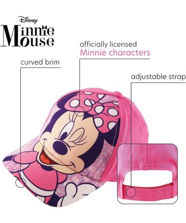 Disney Girls' Minnie Mouse Baseball Hat - Pink (2-4T) - Buy Online on GoSupps.com