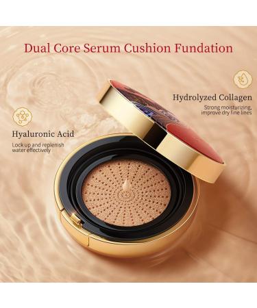 Zeesea Palace Identity Air Cushion BB Cream - N03 Natural | Moisturizing, Waterproof, Long-Lasting Foundation for Natural, Brightened Makeup - Buy Online on GoSupps.com
