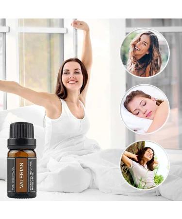 Leise Valerian Essential Oil - 10ml Valerian Root Essential Oil for Sleep Natural Valerian Essential Oil for Diffusers Aromatherapy Massage Humidifiers Skin & Hair Care (1pcs) - Buy Online on GoSupps.com