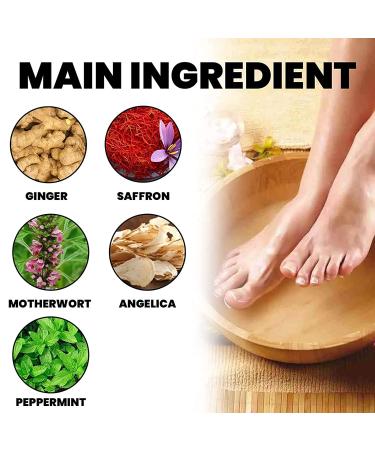 GFOUK Detoxing Herbs Cleansing Foot Soak Beads - Herbal Detox & Shaping (40PCS) - Buy Online on GoSupps.com