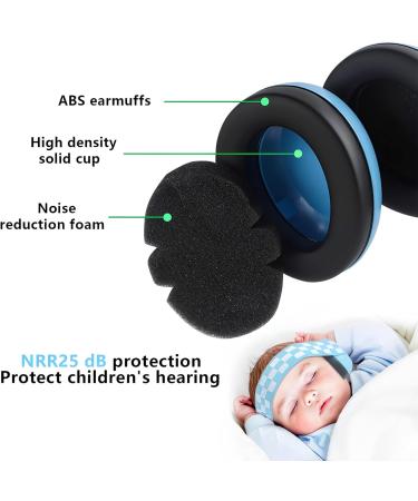 Cybgqp Baby Hearing Protection - Noise-Canceling Headphones for Kids | Ear Protection for Festivals & Everyday Life - Buy Online on GoSupps.com
