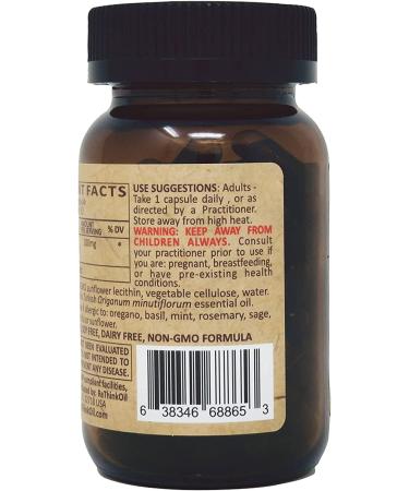 ReThinkOil WildCaps - Organic Oregano Oil Capsules - Non-GMO & Vegetarian - Gluten & Soy Free - Expiring July 2024 - Buy Online on GoSupps.com