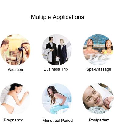 LAEMILIA Women's Disposable Maternity Underwear - 14 Pack Multicolored Floral Print, Double-layer Cotton Crotch, Elastic Waist - Ideal for Travel, Hotel, Spa - Buy Online on GoSupps.com