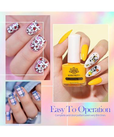 Born Pretty Nail Stamping Polish Set - 12 Colors Manicure Print for Stamping Plates - Bulk Gift Collection - Buy Online on GoSupps.com