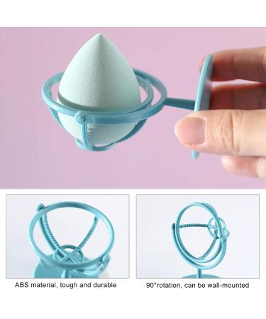 Buy Rotatable Make-Up Sponge Stand Holder 4-Piece Drying Rack for Make-Up Puffs & Eggs Plastic Display Stand for International Shipping - Buy Online on GoSupps.com