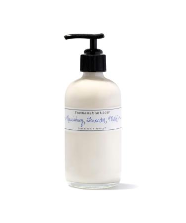 Farmaesthetics Nourishing Lavender Milk Face and Body Lotion 8 oz