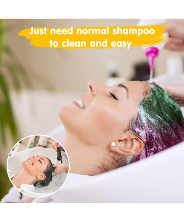 BATTOP 10PCS Hair Chalk Comb | Temporary Bright Hair Color Cream | Halloween Makeup & Birthday Gifts for Girls, Kids, Women | Washable - Buy Online on GoSupps.com