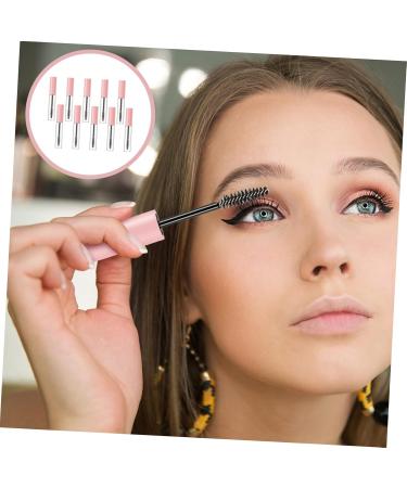 PLAFOPE 50 Pcs Mascara Empty Tube Mini Lipstick Mini Mascara Tubes for Castor Oil Clear Wand Plastic Pink - Buy Online on GoSupps.com