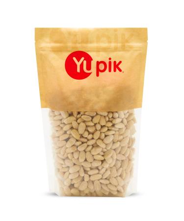 Yupik Whole Blanched California Almonds 1kg 6 Count Skinless Unsalted Gluten-Free Kosher Raw Good Source Of Protein Fiber Iron & Calcium Low In Carb 6 kg