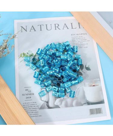 Headbands Four Colors Braids Beads Adjustable Tool Wig Accessories Braid Colorful (Gold Metal Cuffs Hair For Headbands + Silver + Blue + Green) Blue  - Buy Online on GoSupps.com