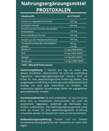 IMPERIUM HERBALS PROSTOXALEN | Premium Prostate Supplement for Men | 60 Capsules - Boost Prostate Health Naturally - Buy Online on GoSupps.com