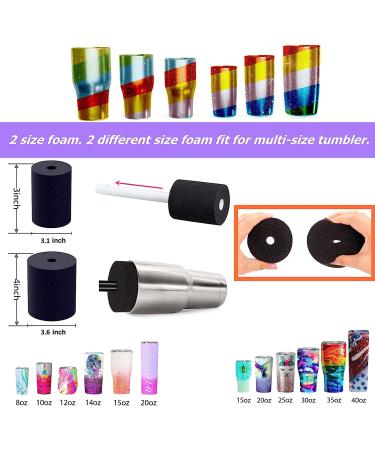Cup Turner for Crafts Tumbler  Tumbler Turner DIY Glitter Epoxy Resin Tumblers  Epoxy Pen Turner Attachment with Epoxy Resin Tiffany Blue - Buy Online on GoSupps.com