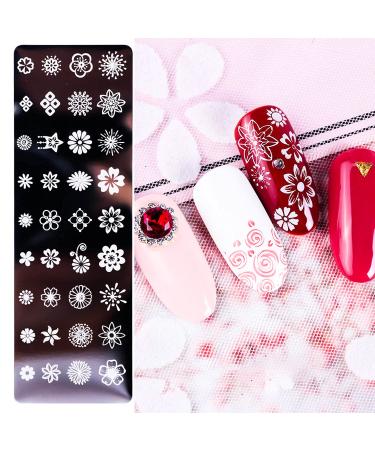 DANNEASY Nail Stamping Plate Kit - 6 Holiday Style Stencils with Stamper, Scraper, and Storage Bag - Buy Online on GoSupps.com
