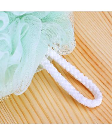 KPSHIRE Pack of 6 Shower Puff Bath Sponge - Extra Soft Body Exfoliating Shower Sponge | Multicolor Skin Cleaning Bath Shower Scrunchie - Bath Scrubber for Body | Shower Loofah for Baby & Adults Multicolor Pack of 6 - Buy Online on GoSupps.com