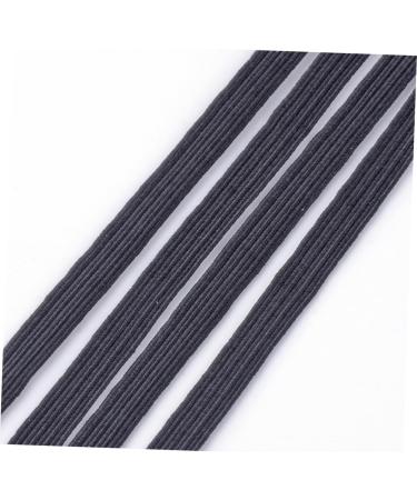 Minkissy Elastic Clothing Strap - Stretchable Black Bungee Cord for Sewing - High Elasticity 9100x0.8cm - DIY Accessories & Decor - Buy Online on GoSupps.com