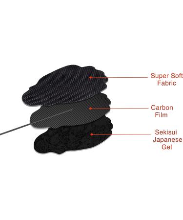 20 Pads (10 Pairs) TENS Electrodes Replacement - Latex Free Snap Massage Pads for TENS Unit | International Shipping - Buy Online on GoSupps.com
