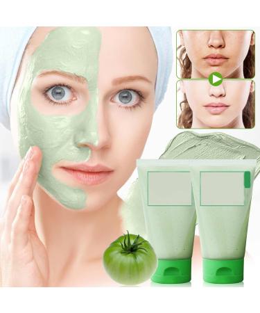 Green Tomato Clay Mask - Green Tomato Clay Mask Pore Cleanser Green Tomato Cleanser Clay Mask Deep into Pores Removes Pore Dirt Reduces Blackheads Green Tomato Clay Pack Cleanser for All Skin - Buy Online on GoSupps.com