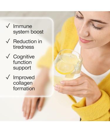 High Strength Vitamin C and Zinc Tablets - 1000mg Enhanced with Iron, Copper - 120 Capsules - Vegan Immune System Support - Buy Online on GoSupps.com