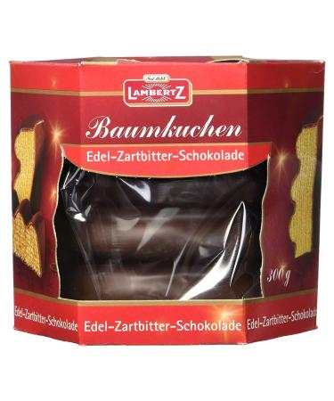 Buy Lambertz Baumkuchen Dark & Milk Chocolate - 4 x 300g | Premium German Cakes | International Shipping - Buy Online on GoSupps.com