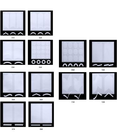24-Sheet French Nail Sticker Self-adhesive Manicure Line Sticker for Nail Art Salon Home French Tip Guides Stickers D cor Nail Art Accessories - Buy Online on GoSupps.com