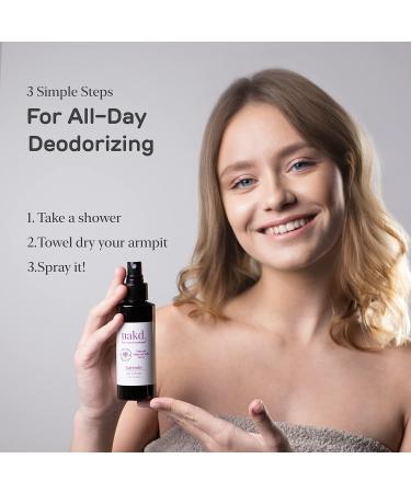 Thai Crystal Deodorant Spray Combo Pack - Lavender Scent, 2 Salt Deodorant Sprays, 8.45oz & 3.3oz - Aluminum Free for Women, Men & Teens - Buy Online on GoSupps.com