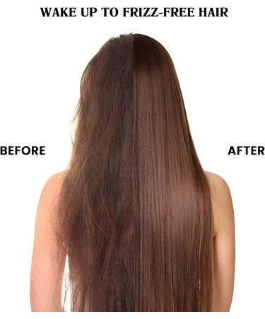 NIXISWAG 2PCS Silk Bonnet Sleep Cap for Curly Hair - Brown & Champagne | Stylish Satin Hair Wrap for Women - Buy Online on GoSupps.com