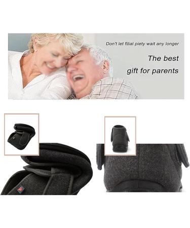 Women s Winter Thermal Non-Slip Adjustable Diabetic Shoes Pressure-Free Lightweight Walking Shoes for Elderly & Swollen Feet - Size 7 Black - Buy Online on GoSupps.com