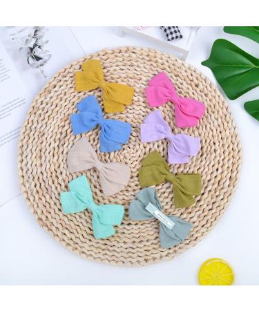 20 Pairs Hair Clips Set - Small Lined Hair Loops for Girls & Toddlers | Handcrafted Hairpin Accessories - Buy Online on GoSupps.com