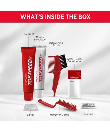 Revlon Top Speed Hair Color Woman Natural Black 70 - Buy Online on GoSupps.com