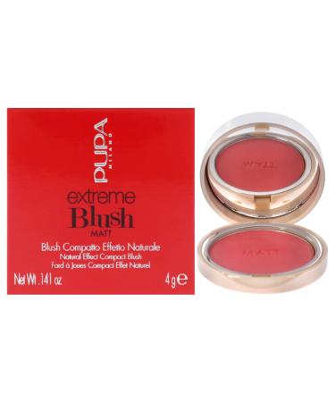Pupa Milano Extreme Blush Matt 004 Daring Pink for Women 0.141 oz 4.17 ml