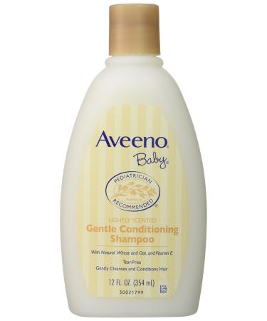Aveeno Baby Gentle Conditioning Shampoo Lightly Scented 12 fl oz (354 ml)