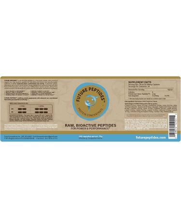 Future Peptides: Pure Protein Capsules - Amino Acids for Pre & Post Workout - Whey Protein Powder Alternative - Ideal for Crossfit Training - Buy Online on GoSupps.com