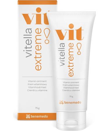 Vitella Vitamin A & E Ointment for Extreme Dry Skin - Swiss Formula 2.64 oz | Fragrance & Preservatives-Free - Buy Online on GoSupps.com