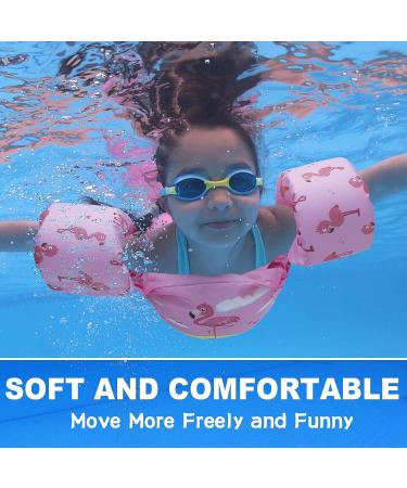 Cartoon Toddler Swim Vest with Sleeves | Adjustable Swimming Jacket for Kids 20-50 lbs | Blue Shark Design - Buy Online on GoSupps.com