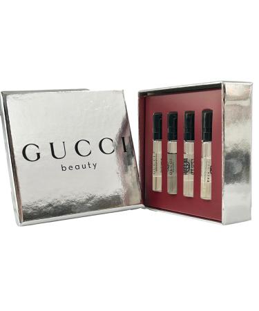 Gucci FLORA Sample Perfume WOMEN GIFT SET FLORA GOREGEOUS GARDENIA FLORA GORGEOUS ORCHID BLOOM GUILTY Pour Femme - 1.5 ml / 0.05 oz - set of 4 spray samples (7760)